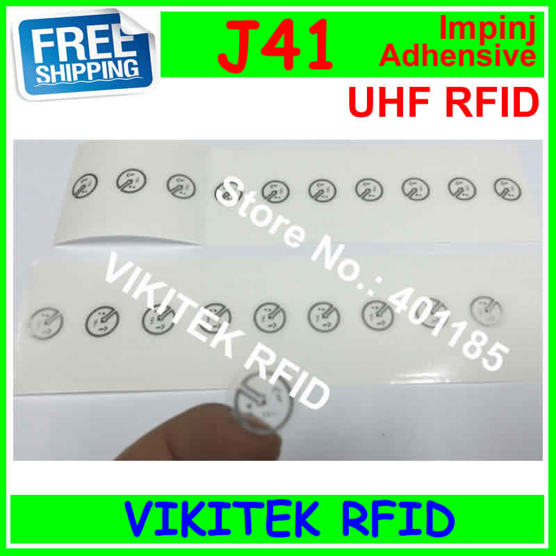 Impinj J41 UHF RFID    ƼĿ 860-960MHZ Monza4 915M EPC C1G2 ISO18000-6C   rfid ± Ʈ  20 